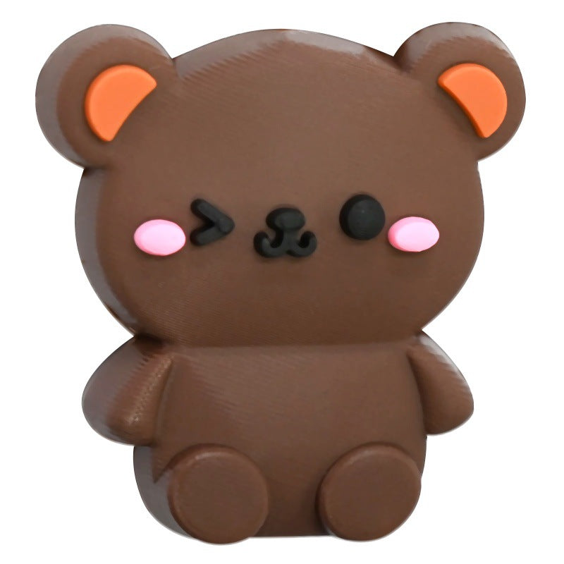 Wholesale  Random 100pcs/pack Cute Cartoon Animal Series Ballpoint Pen Beads